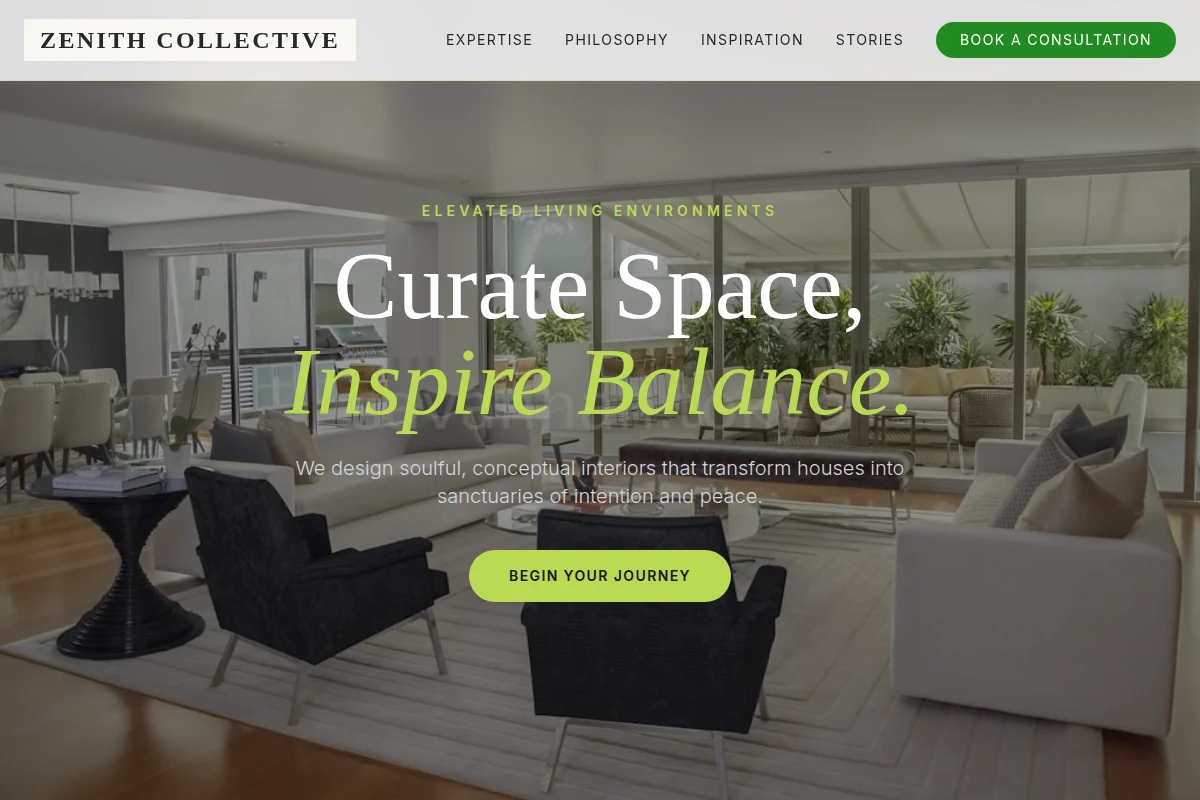 Conceptual Interior Design