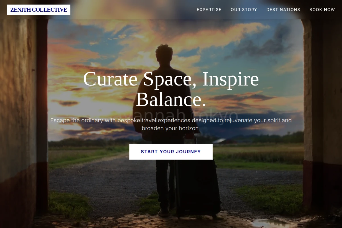Sleek Travel Agency