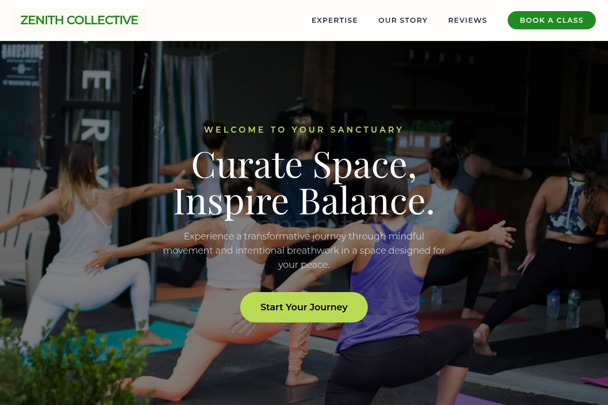 Atmospheric Yoga Studio